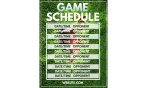 Game Schedules available